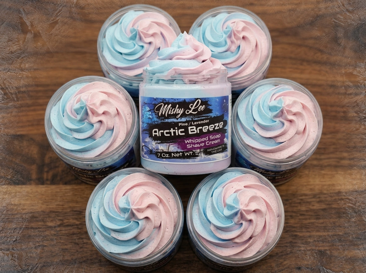 Arctic Breeze Whipped Soap and Shave Cream Mishy Lee Boutique