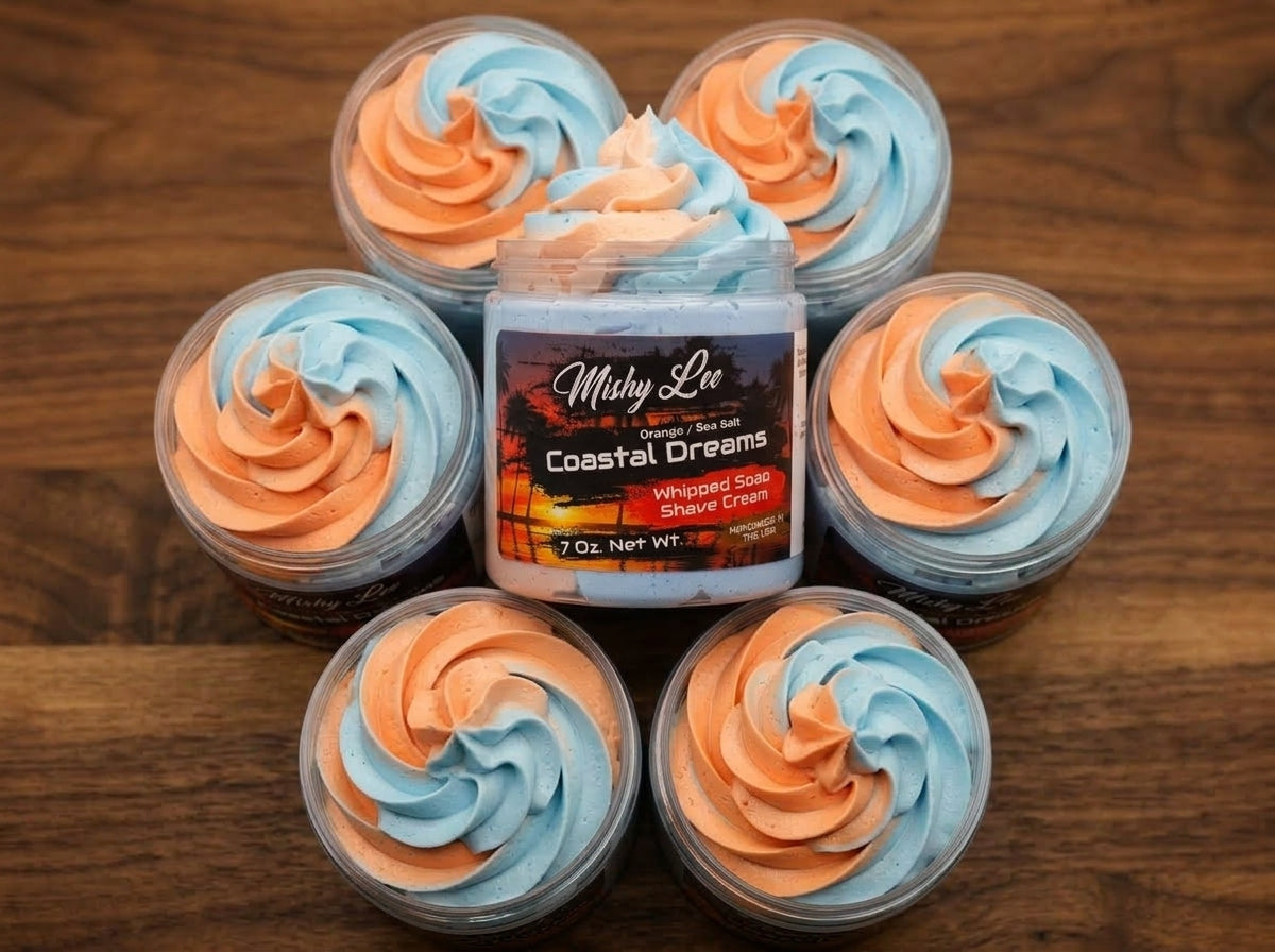 Coastal Dreams Whipped Soap and Shave Cream Mishy Lee Boutique
