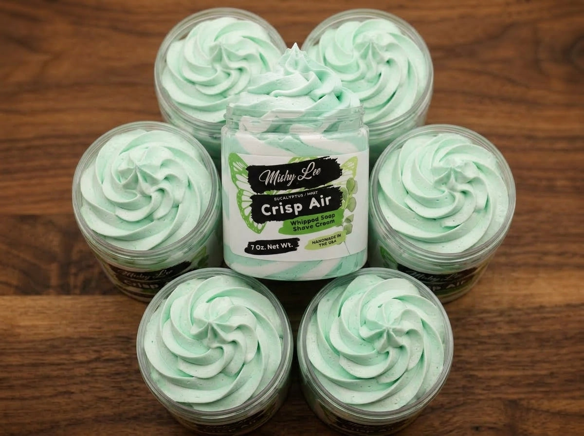 Crisp Air Whipped Soap and Shave Cream Mishy Lee Boutique