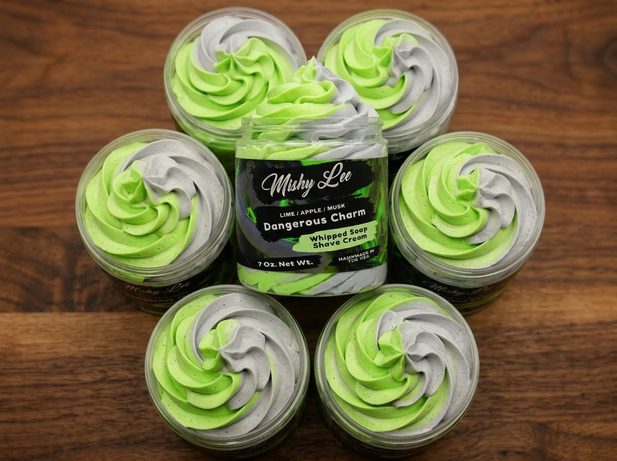 Dangerous Charm Men's Whipped Soap and Shave Cream Mishy Lee Boutique