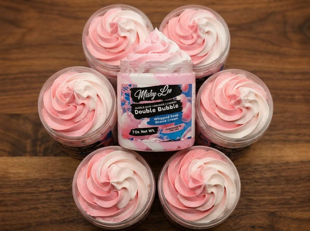Double Bubble Whipped Soap and Shave Cream Mishy Lee Boutique