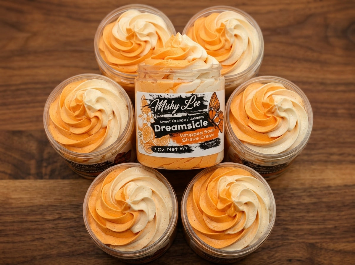 Dreamsicle Whipped Soap and Shave Cream Mishy Lee Boutique