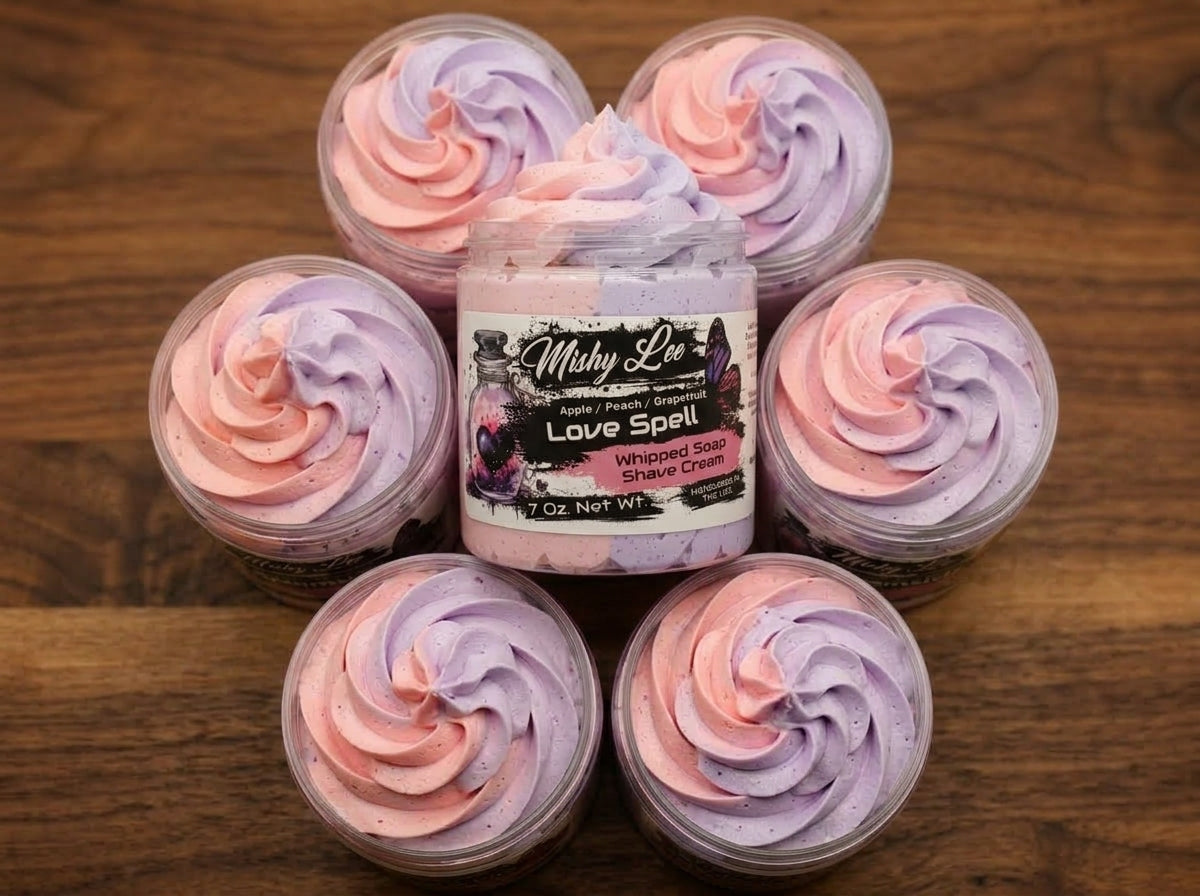 Love Spell Whipped Soap and Shave Cream Mishy Lee Boutique