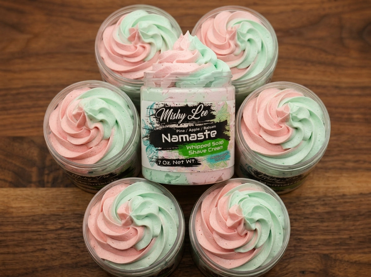 Namaste Whipped Soap and Shave Cream Mishy Lee Boutique