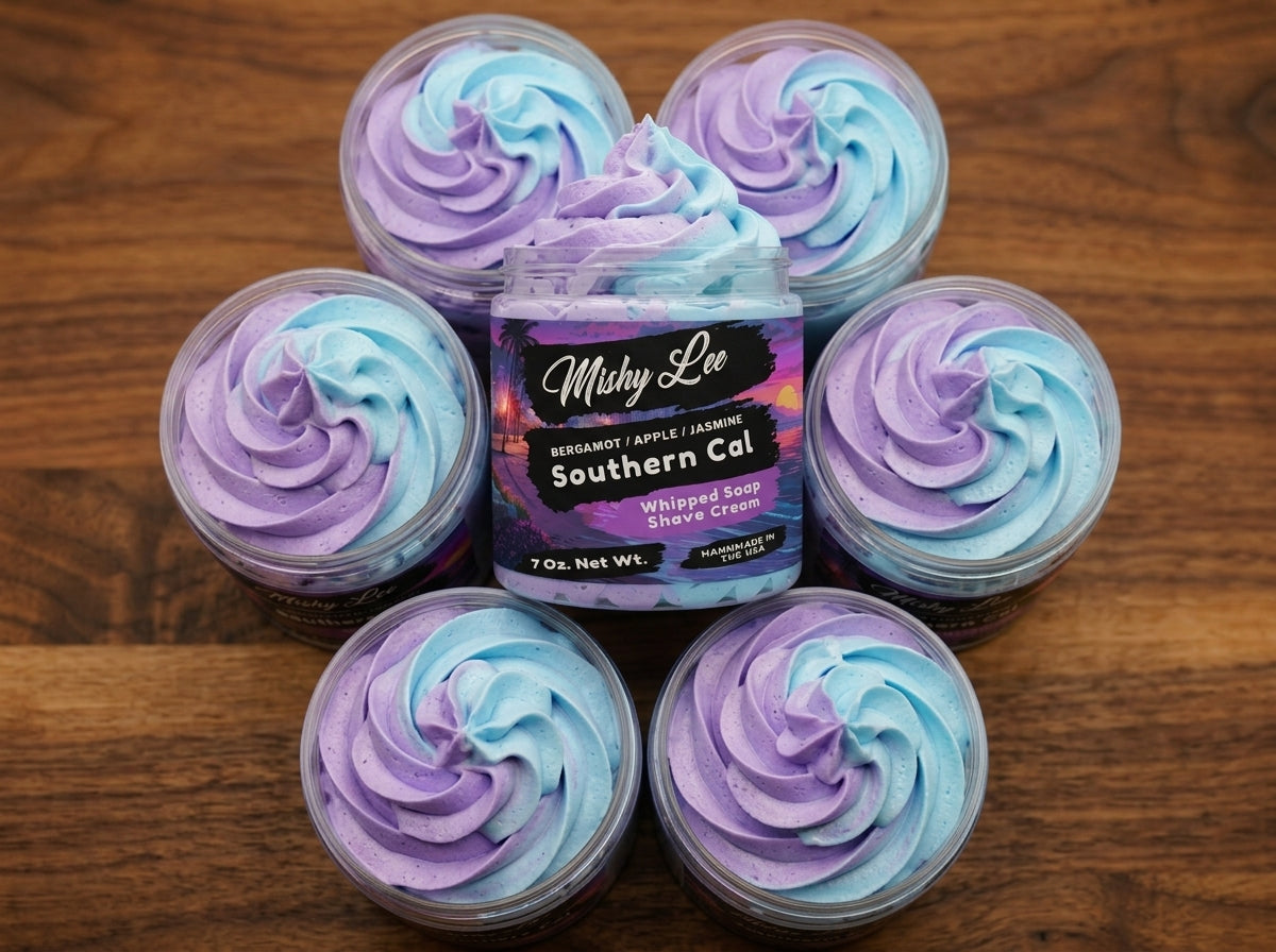 Southern Cal Whipped Soap and Shave Cream Mishy Lee Boutique