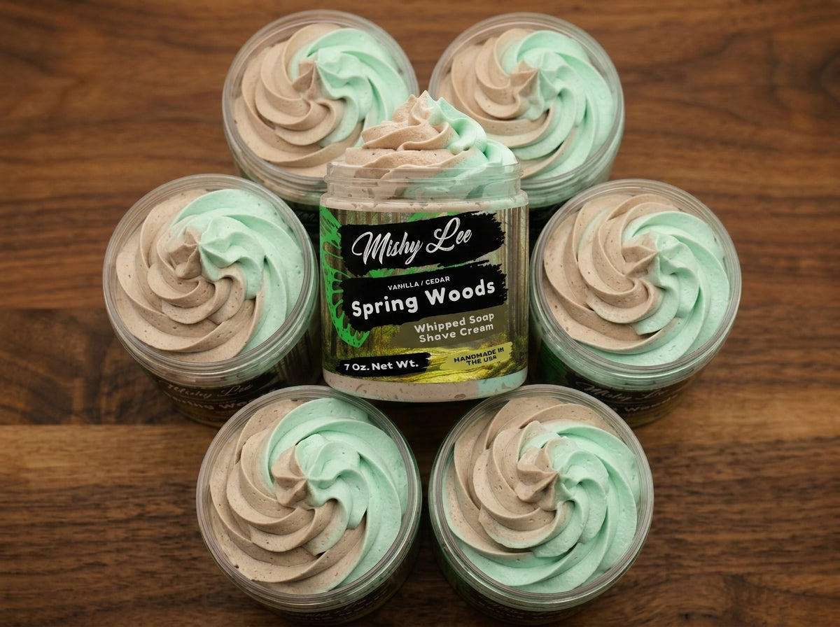 Spring Woods Whipped Soap and Shave Cream Mishy Lee Boutique