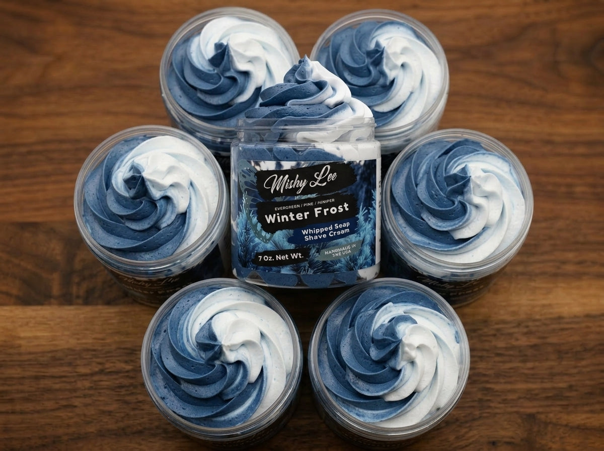 Winter Frost Whipped Soap and Shave Cream Mishy Lee Boutique