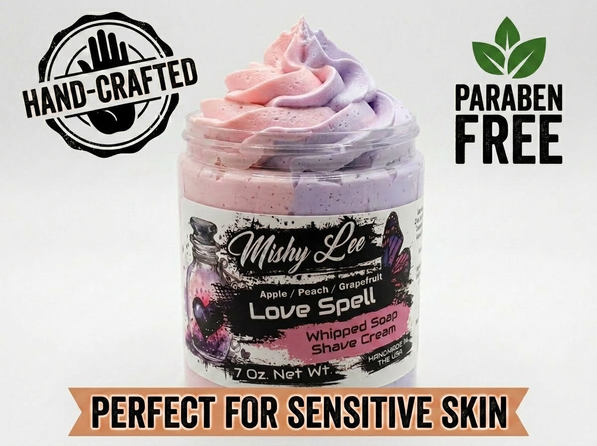 Love Spell Whipped Soap and Shave Cream Mishy Lee Boutique