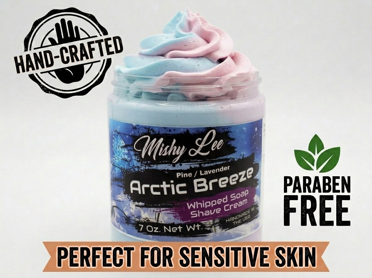 Arctic Breeze Whipped Soap and Shave Cream Mishy Lee Boutique