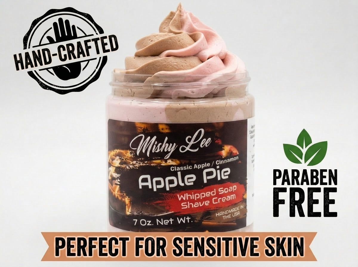 Apple Pie Whipped Soap and Shave Cream Mishy Lee Boutique