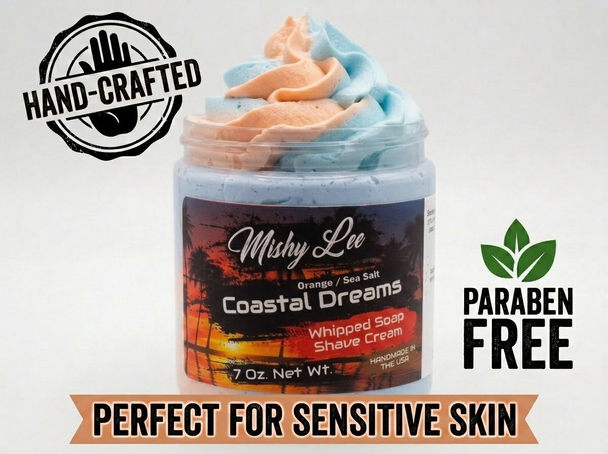 Coastal Dreams Whipped Soap and Shave Cream Mishy Lee Boutique