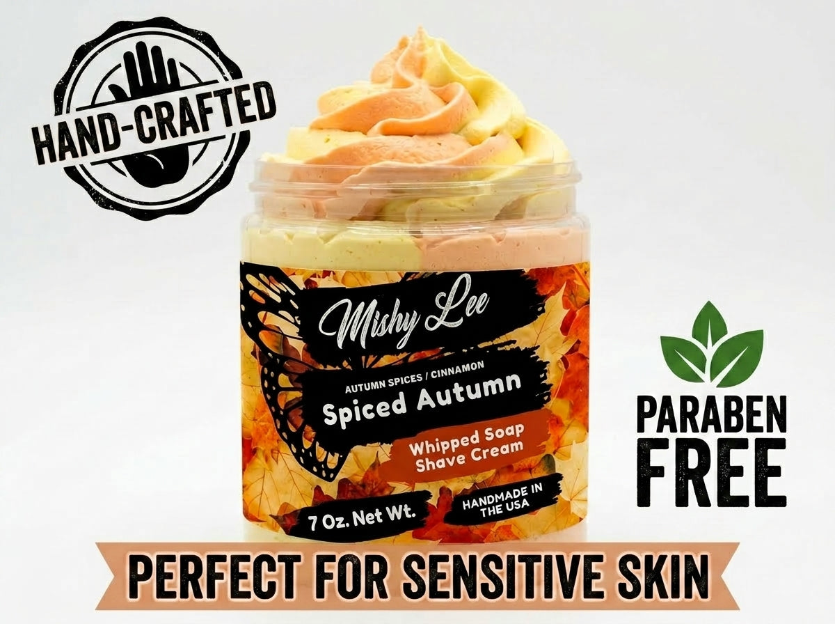 Spiced Autumn Whipped Soap and Shave Cream Mishy Lee Boutique