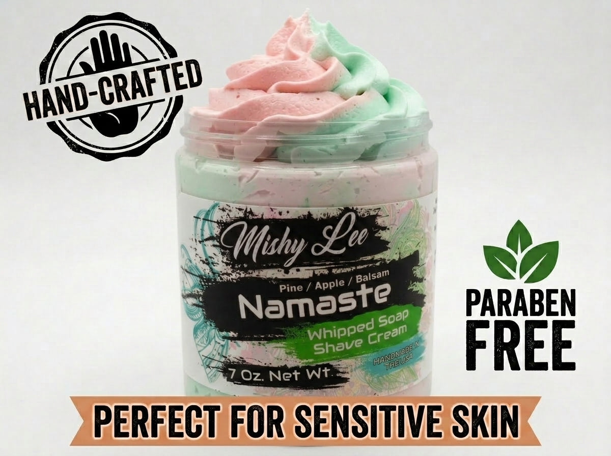 Namaste Whipped Soap and Shave Cream Mishy Lee Boutique