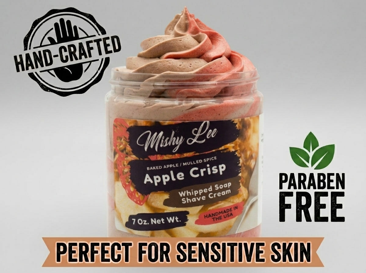 Apple Crisp Whipped Soap and Shave Cream Mishy Lee Boutique