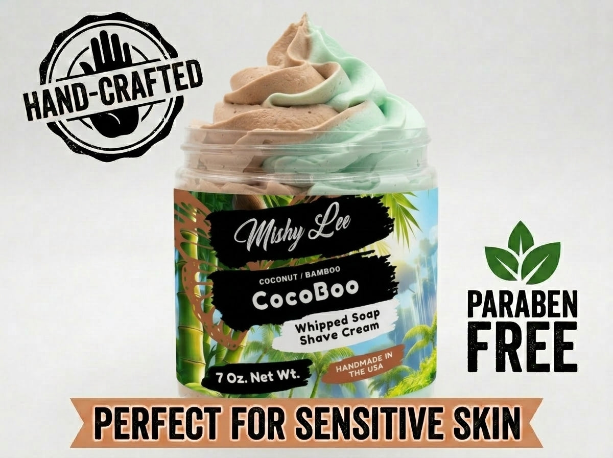 CocoBoo Whipped Soap and Shave Cream Mishy Lee Boutique
