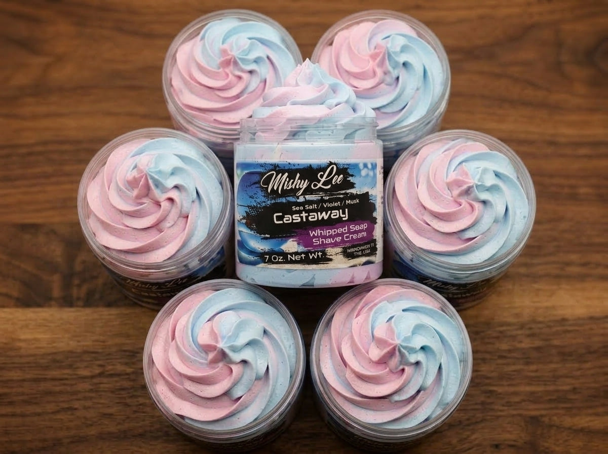 Castaway Whipped Soap and Shave Cream Mishy Lee Boutique