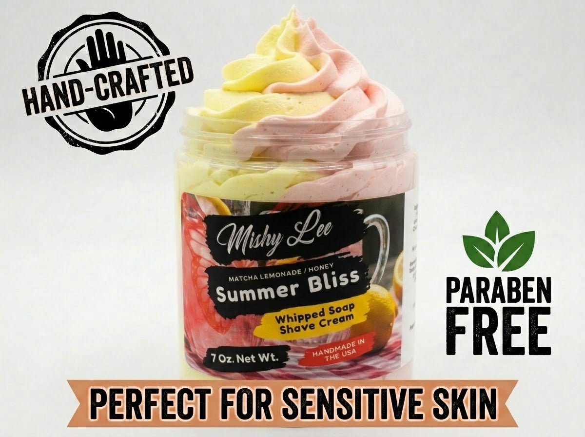 Summer Bliss Whipped Soap and Shave Cream Mishy Lee Boutique