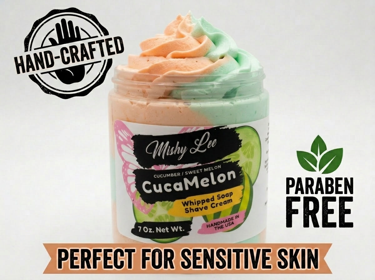 CucaMelon Whipped Soap and Shave Cream Mishy Lee Boutique