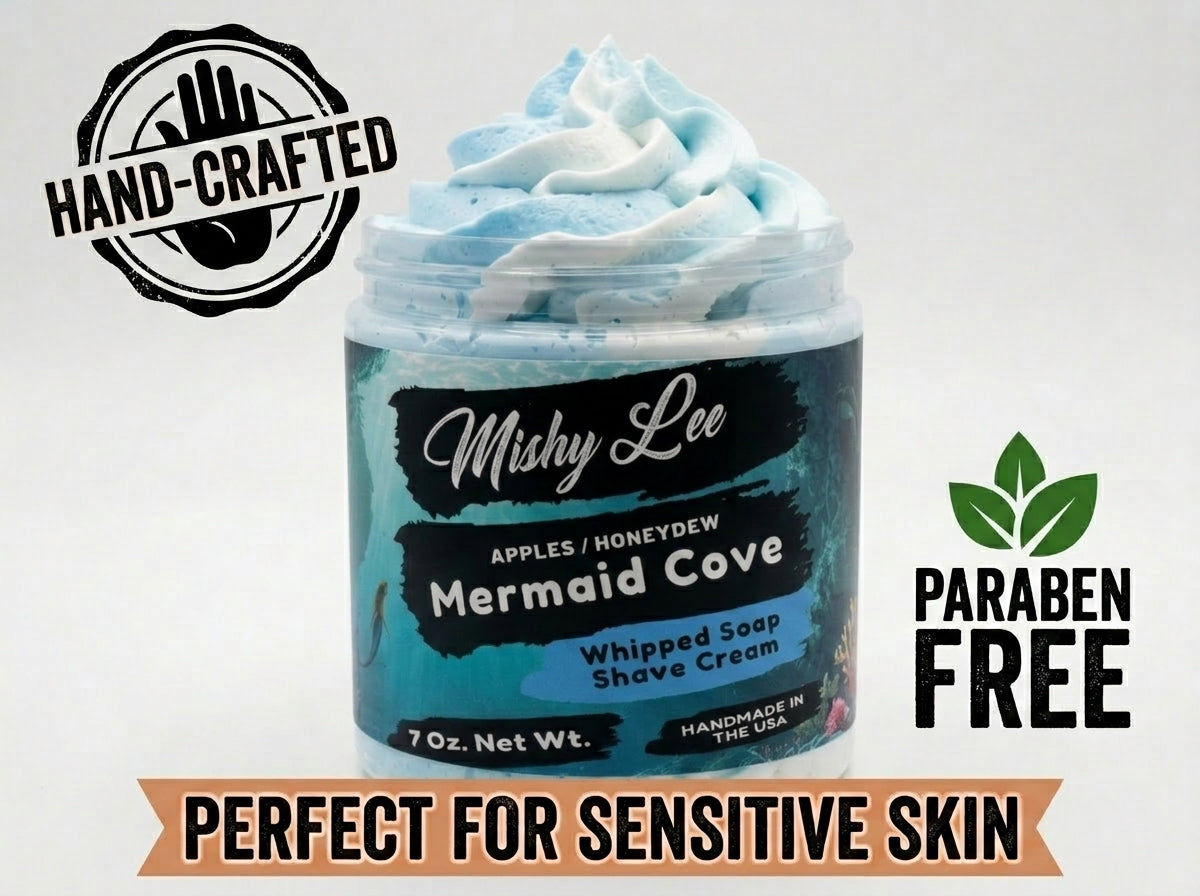 Mermaid Cove Whipped Soap and Shave Cream Mishy Lee Boutique
