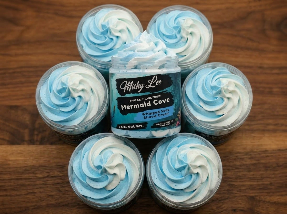 Mermaid Cove Whipped Soap and Shave Cream Mishy Lee Boutique