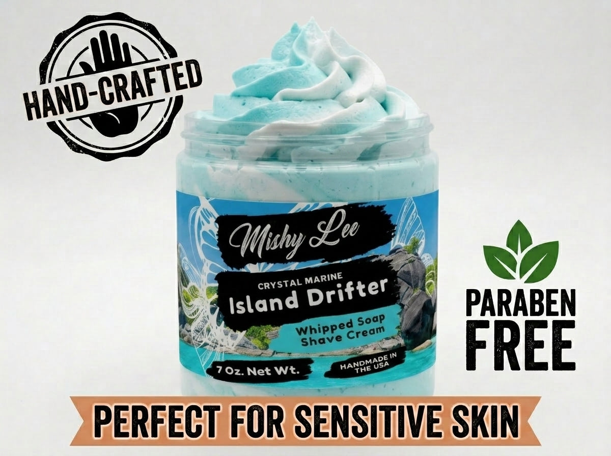 Island Drifter Whipped Soap and Shave Cream Mishy Lee Boutique