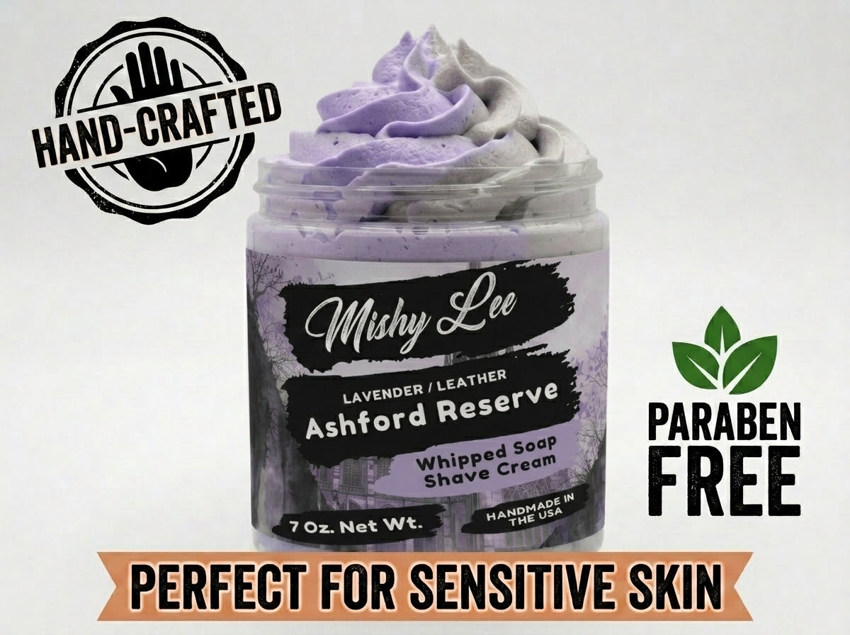 Ashford Reserve Men's Whipped Soap and Shave Cream Mishy Lee Boutique