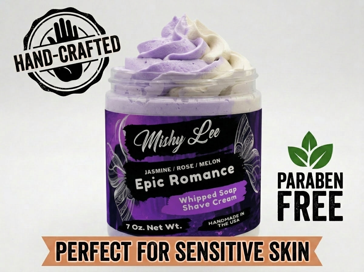Epic Romance Whipped Soap and Shave Cream Mishy Lee Boutique