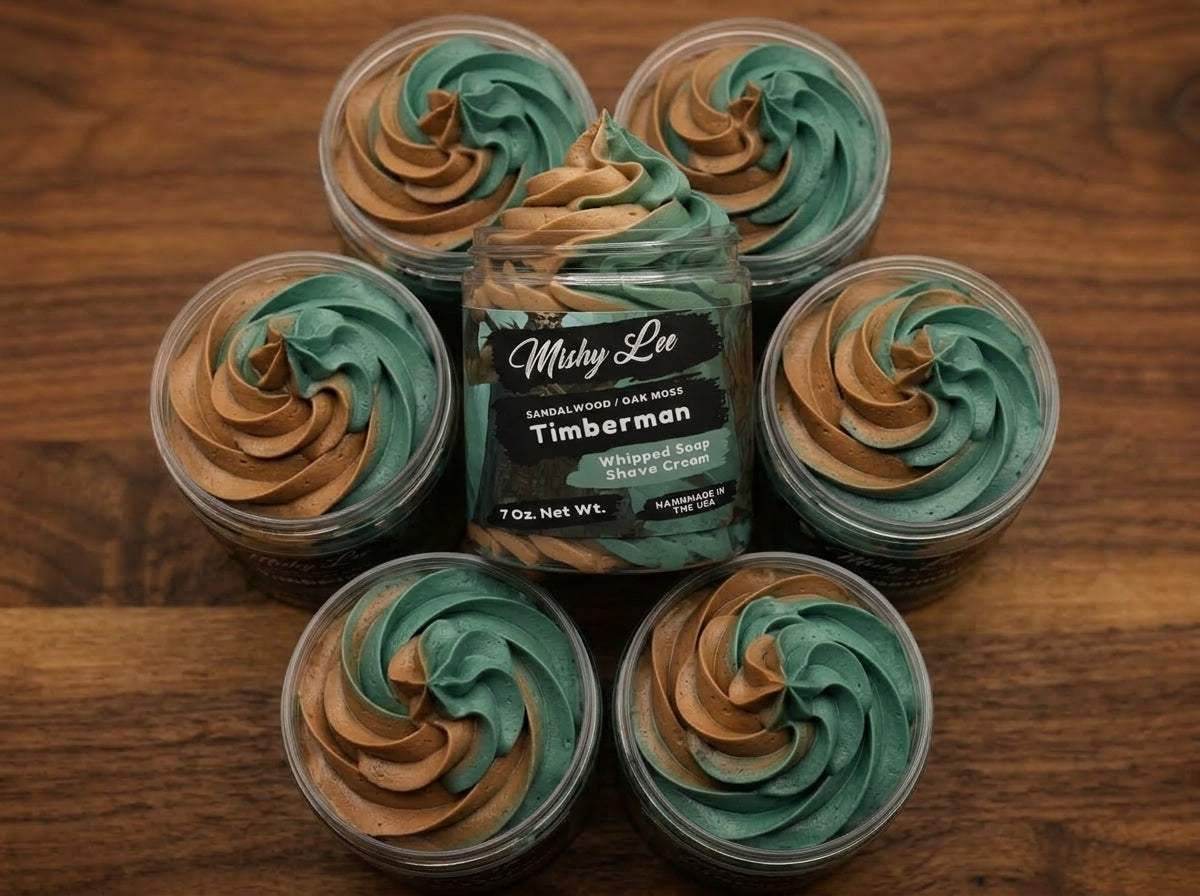 Timberman Men's Whipped Soap and Shave Cream Mishy Lee Boutique
