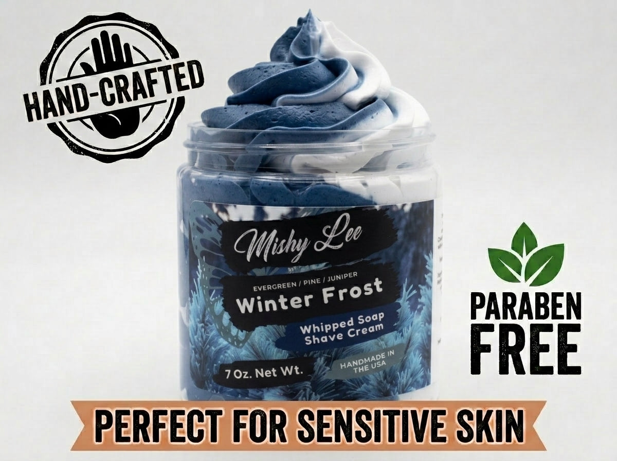 Winter Frost Whipped Soap and Shave Cream Mishy Lee Boutique