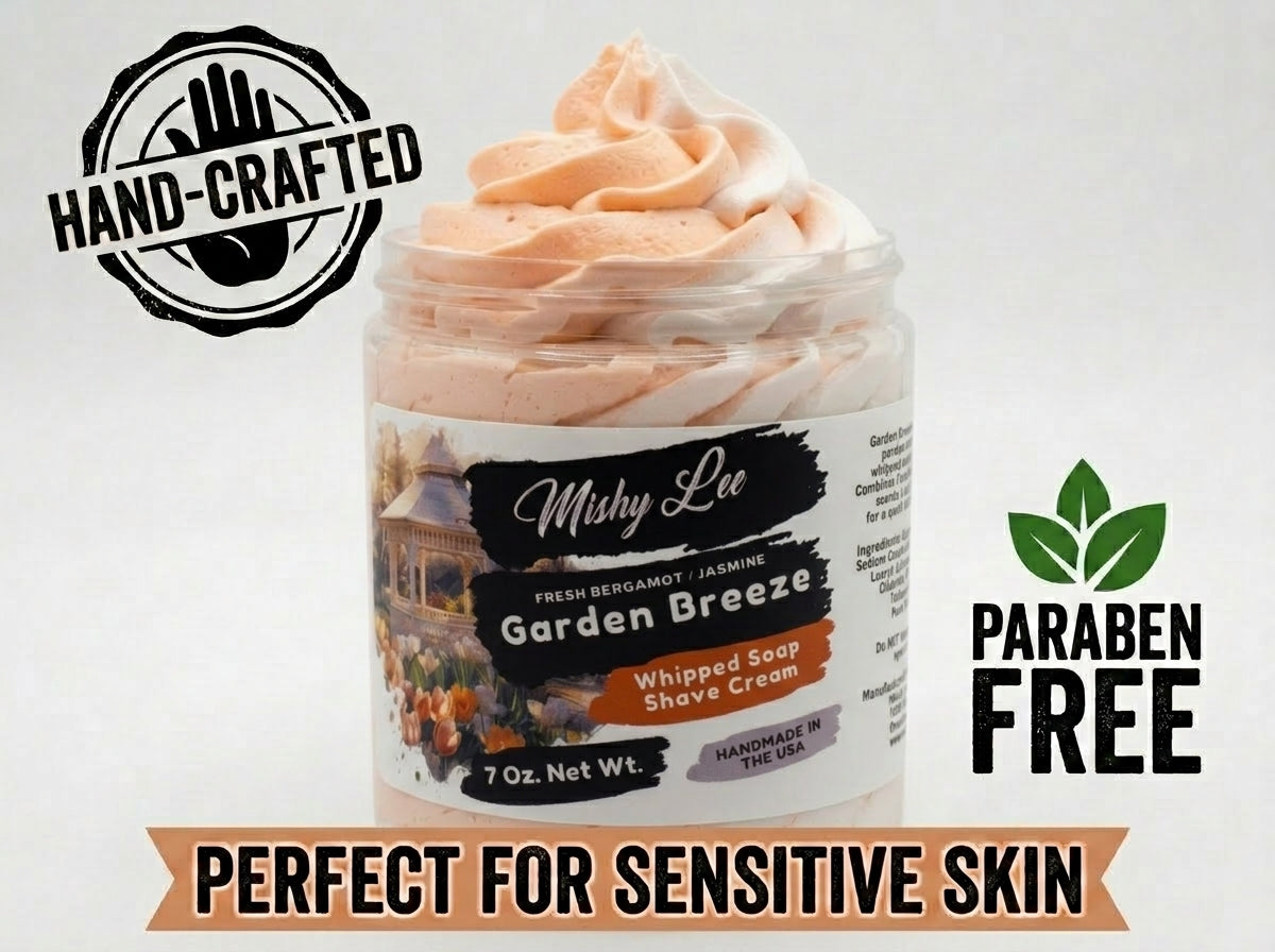 Garden Breeze Whipped Soap and Shave Cream Mishy Lee Boutique