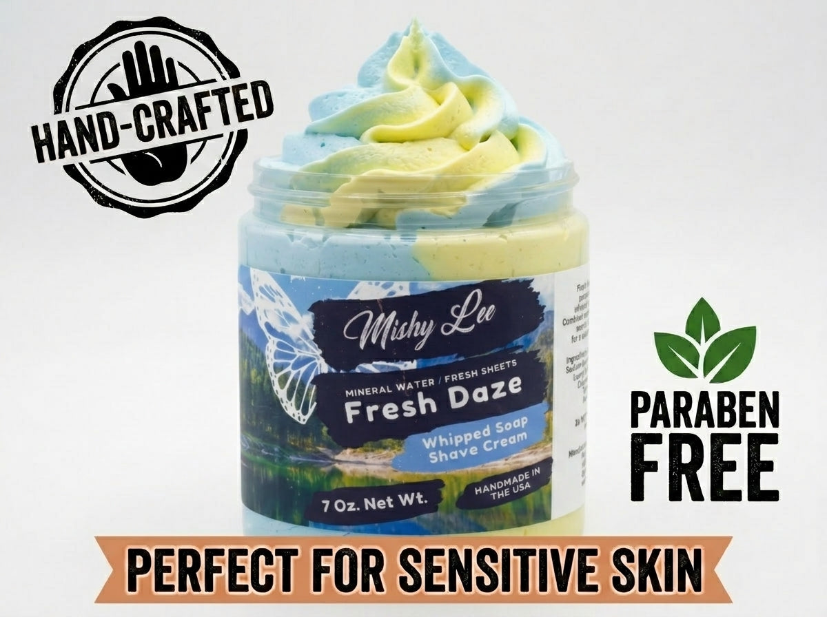 Fresh Daze Whipped Soap and Shave Cream Mishy Lee Boutique