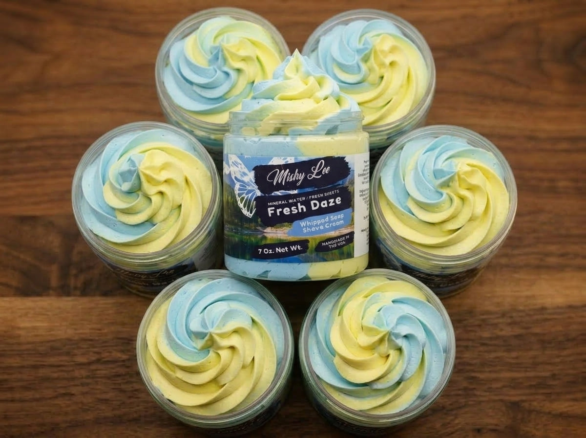 Fresh Daze Whipped Soap and Shave Cream Mishy Lee Boutique