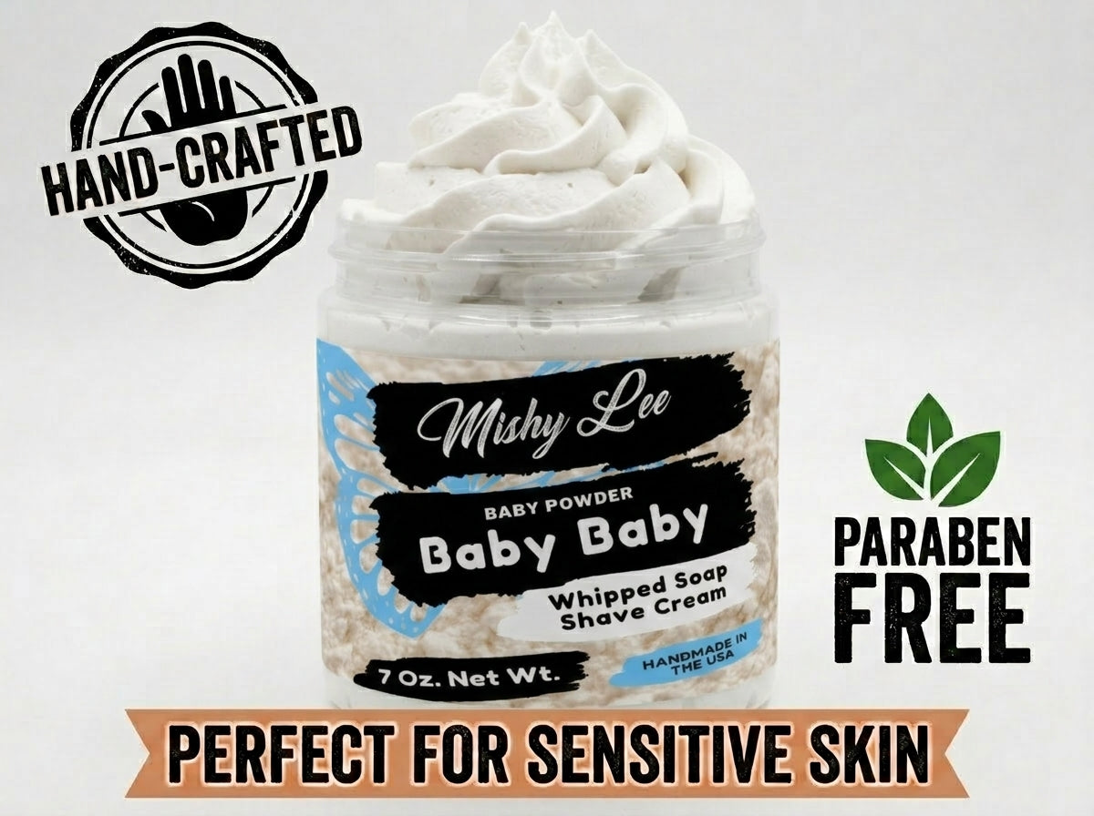Baby Baby Whipped Soap and Shave Cream Mishy Lee Boutique