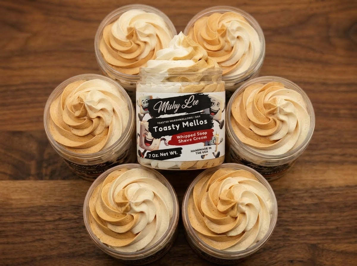 Toasty Mellos Whipped Soap and Shave Cream Mishy Lee Boutique