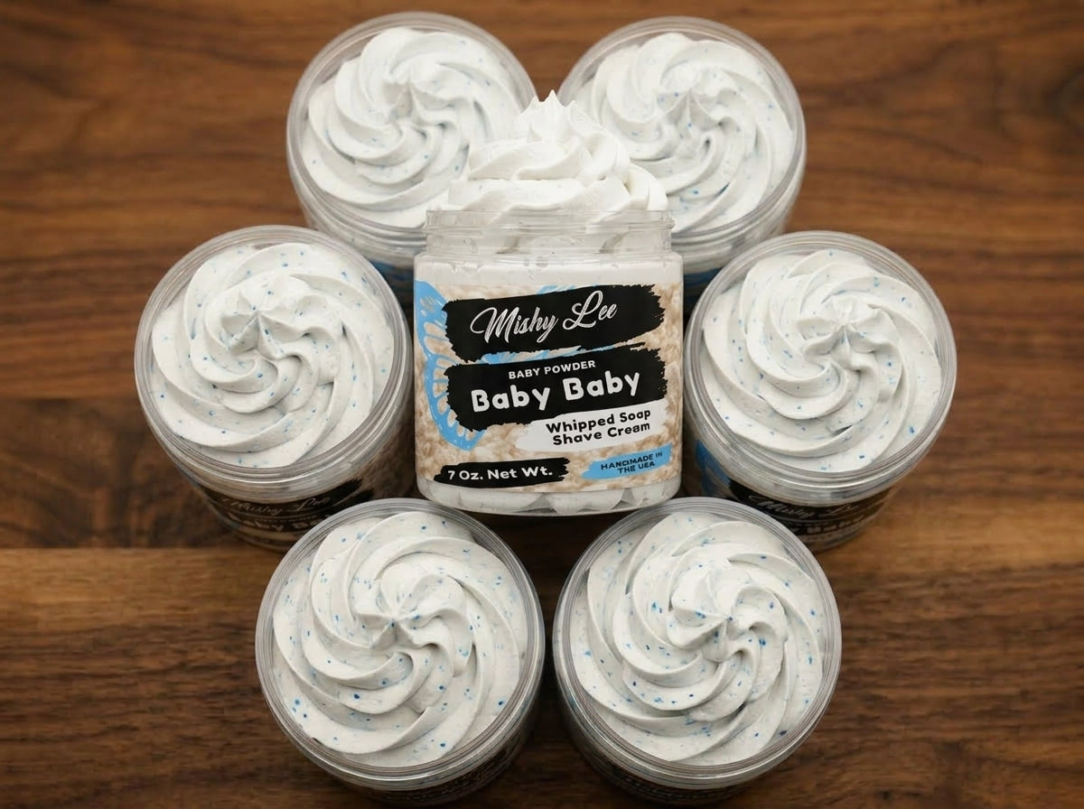 Baby Baby Whipped Soap and Shave Cream Mishy Lee Boutique