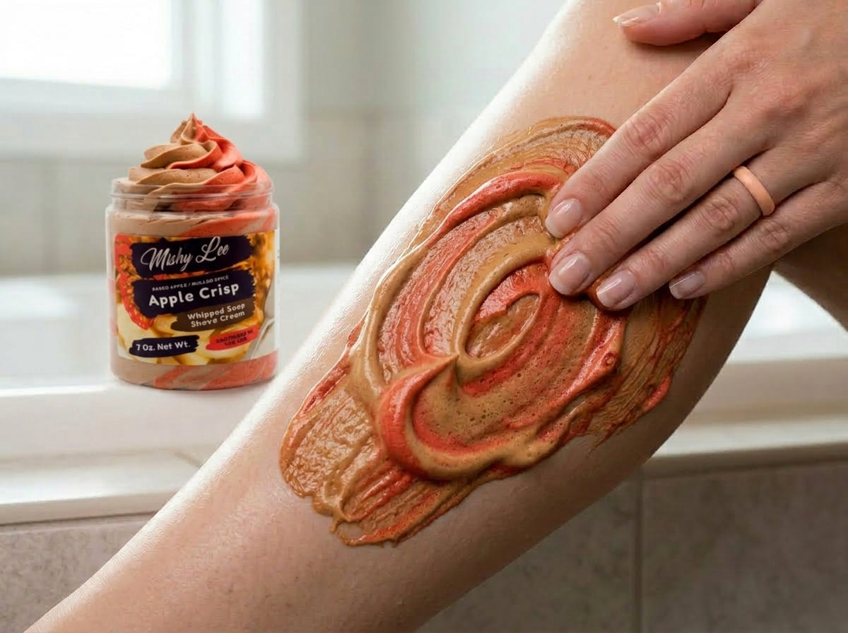 Apple Crisp Whipped Soap and Shave Cream Mishy Lee Boutique