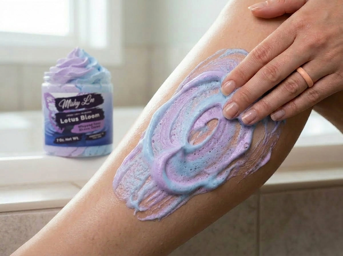 Lotus Bloom Whipped Soap and Shave Cream Mishy Lee Boutique