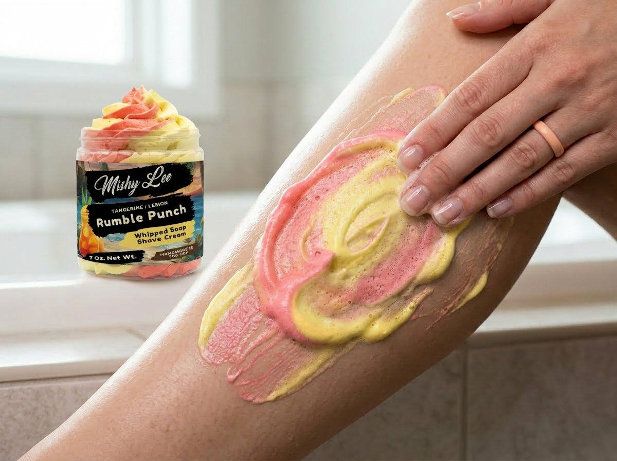 Rumble Punch Whipped Soap and Shave Cream Mishy Lee Boutique