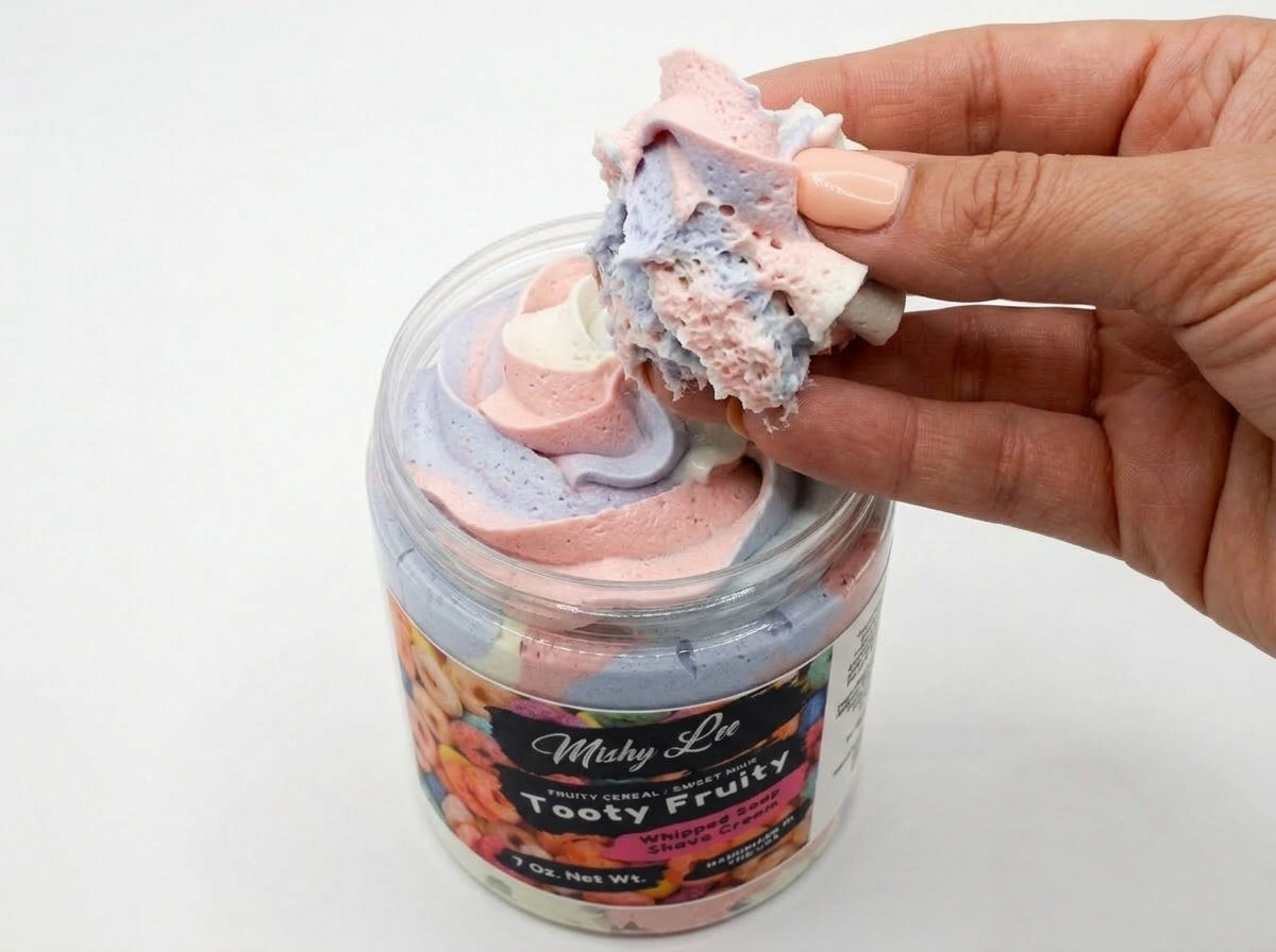 Tooty Fruity Whipped Soap and Shave Cream Mishy Lee Boutique