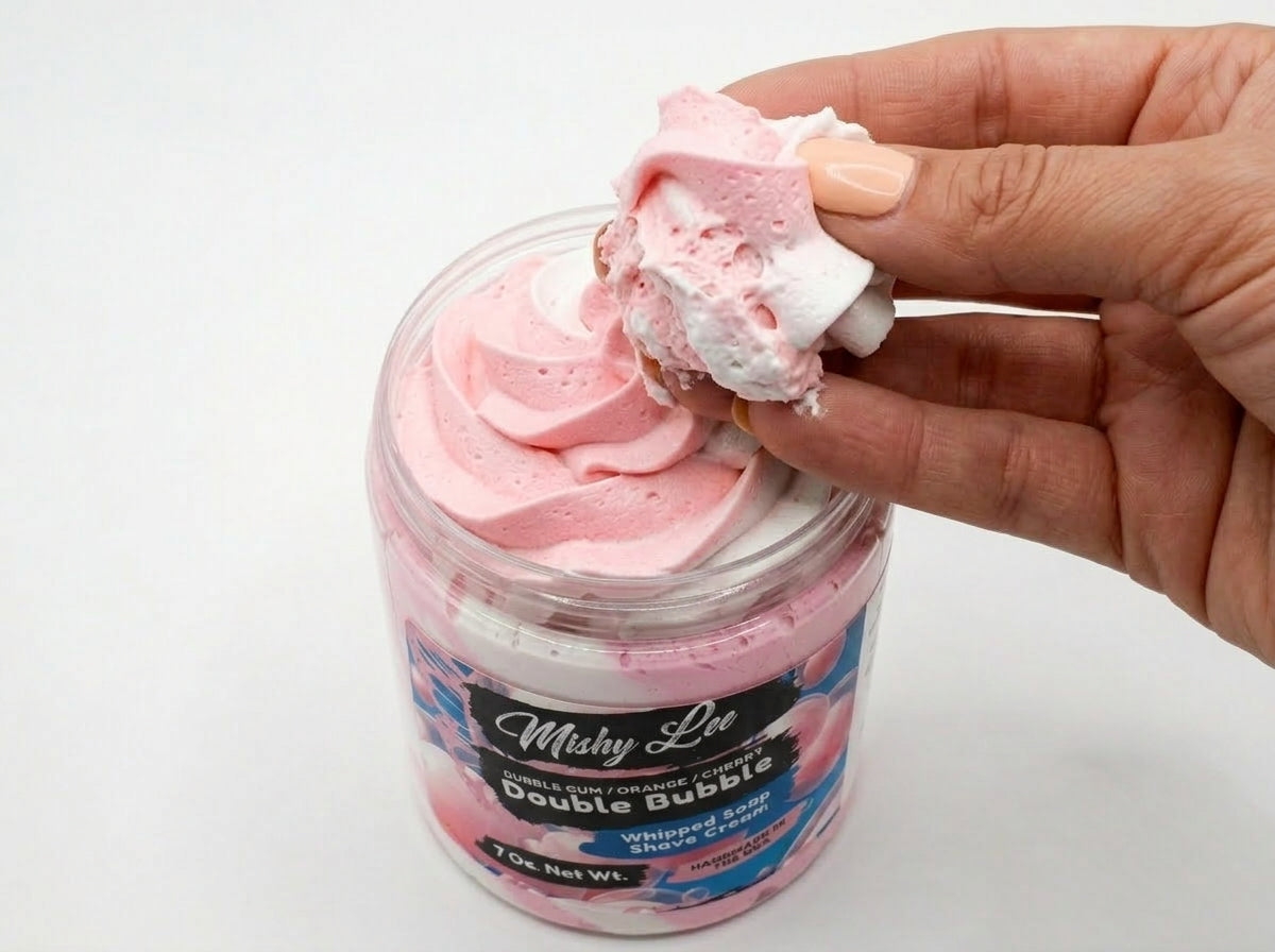 Double Bubble Whipped Soap and Shave Cream Mishy Lee Boutique
