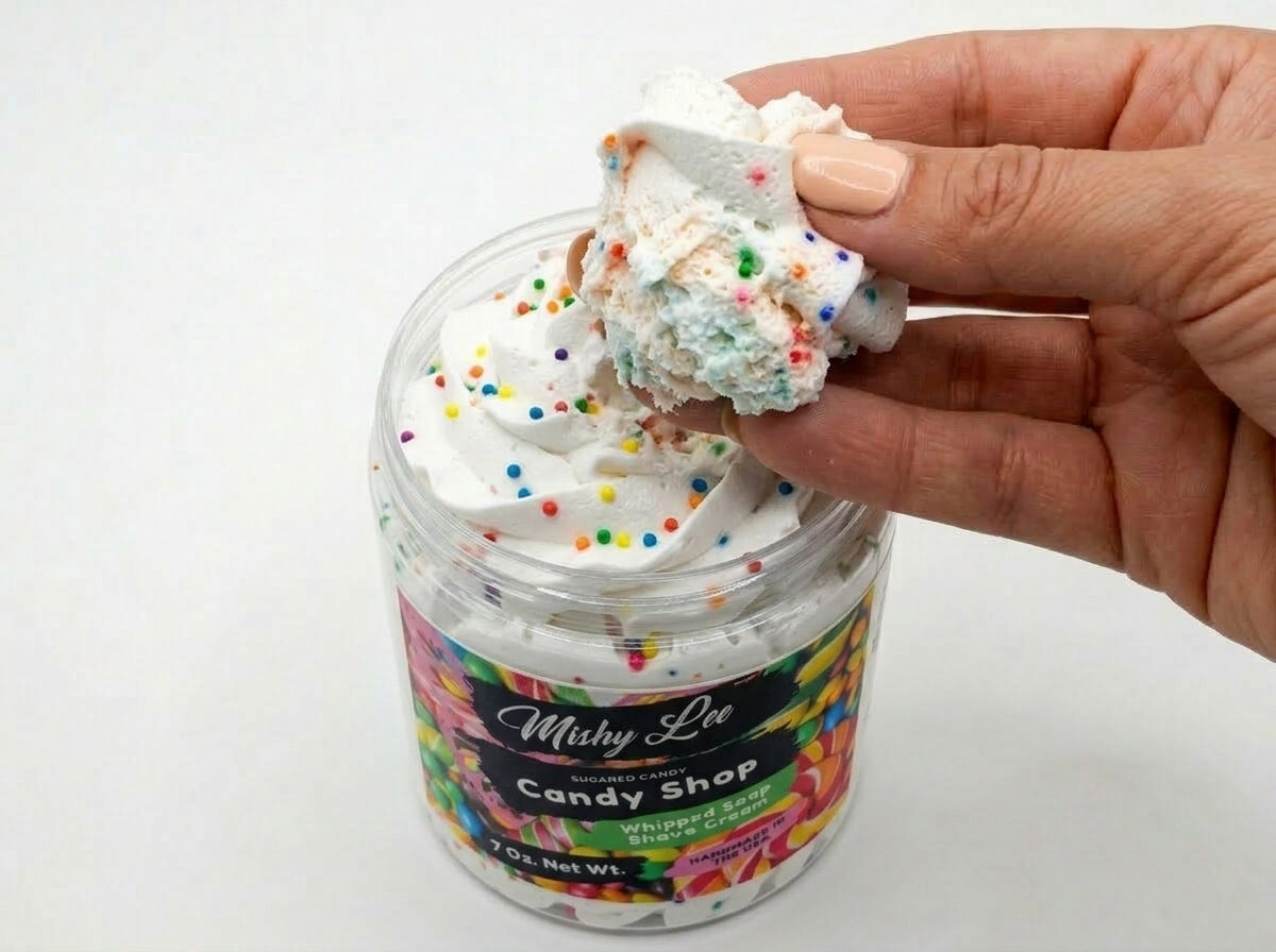 Candy Shop Whipped Soap and Shave Cream Mishy Lee Boutique