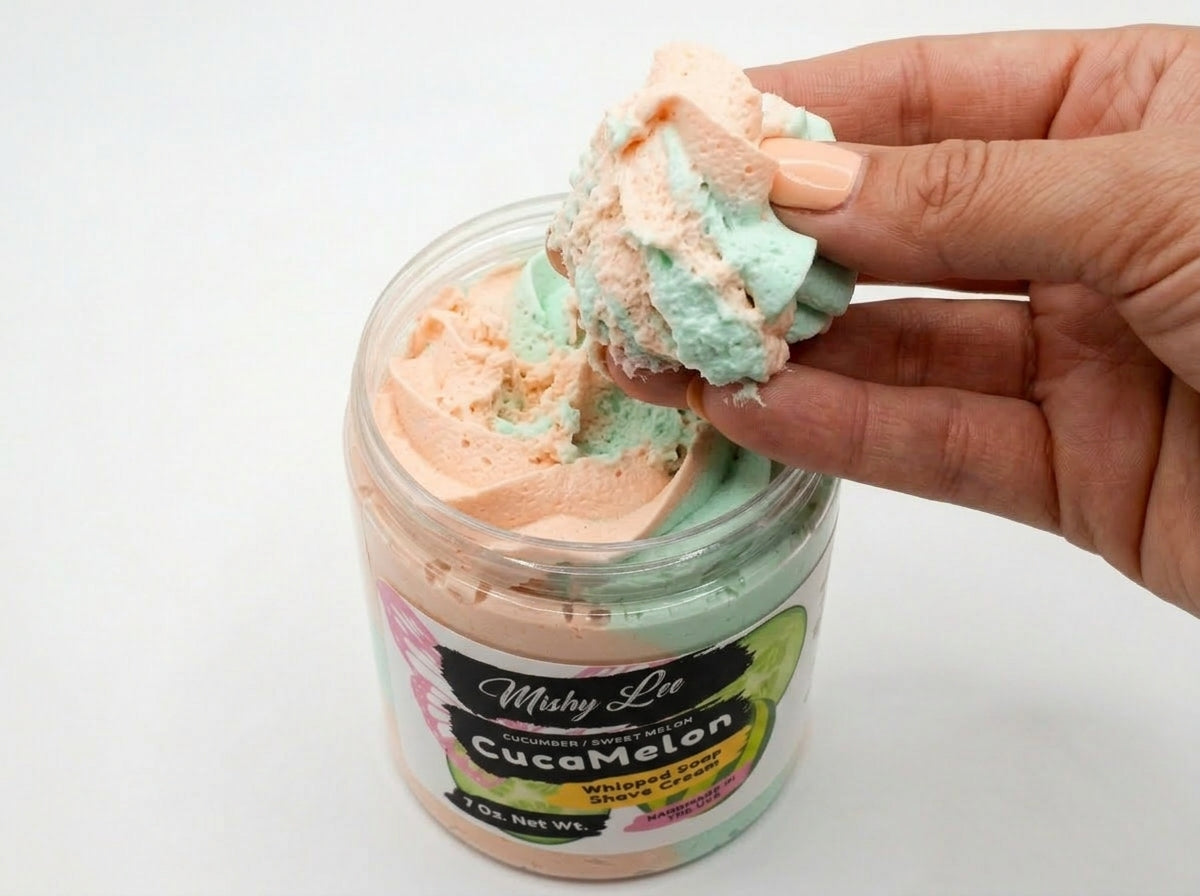 CucaMelon Whipped Soap and Shave Cream Mishy Lee Boutique