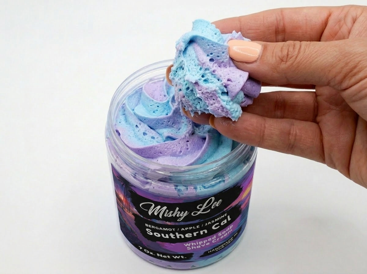 Southern Cal Whipped Soap and Shave Cream Mishy Lee Boutique