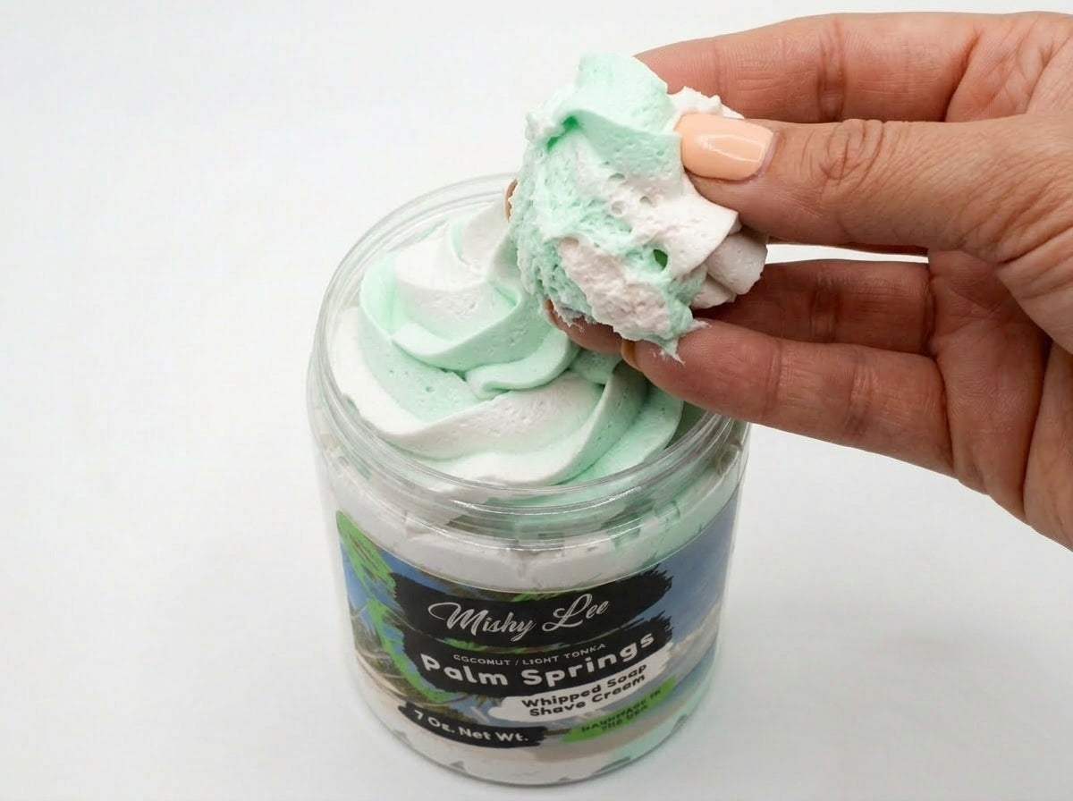 Palm Springs Whipped Soap and Shave Cream Mishy Lee Boutique