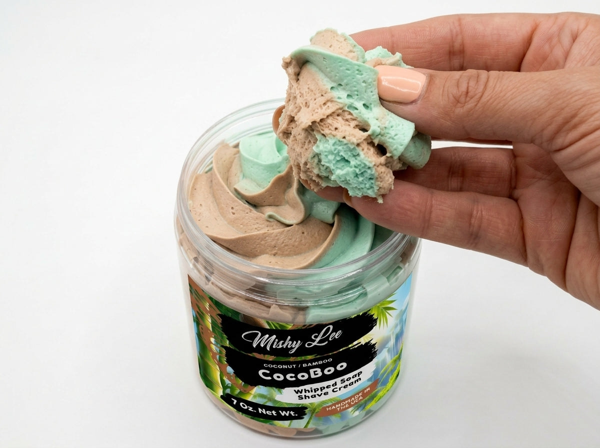 CocoBoo Whipped Soap and Shave Cream Mishy Lee Boutique