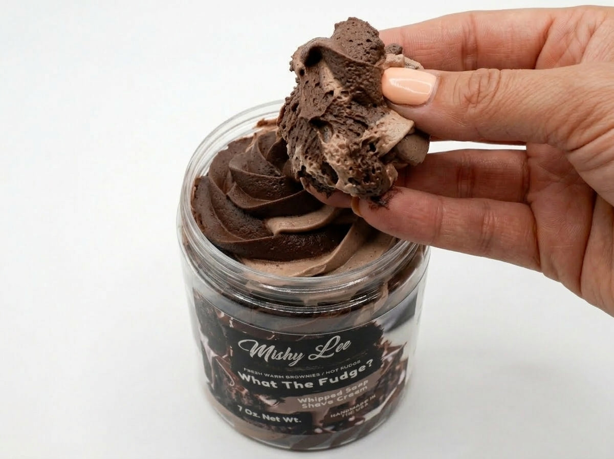 What The Fudge Whipped Soap and Shave Cream Mishy Lee Boutique