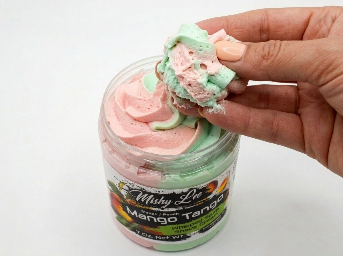Mango Tango Whipped Soap and Shave Cream Mishy Lee Boutique