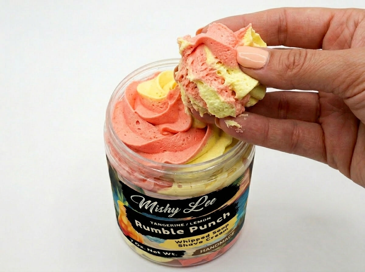 Rumble Punch Whipped Soap and Shave Cream Mishy Lee Boutique