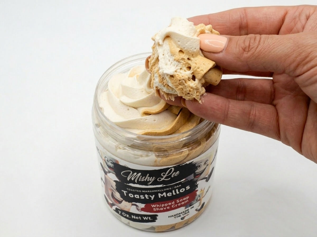 Toasty Mellos Whipped Soap and Shave Cream Mishy Lee Boutique