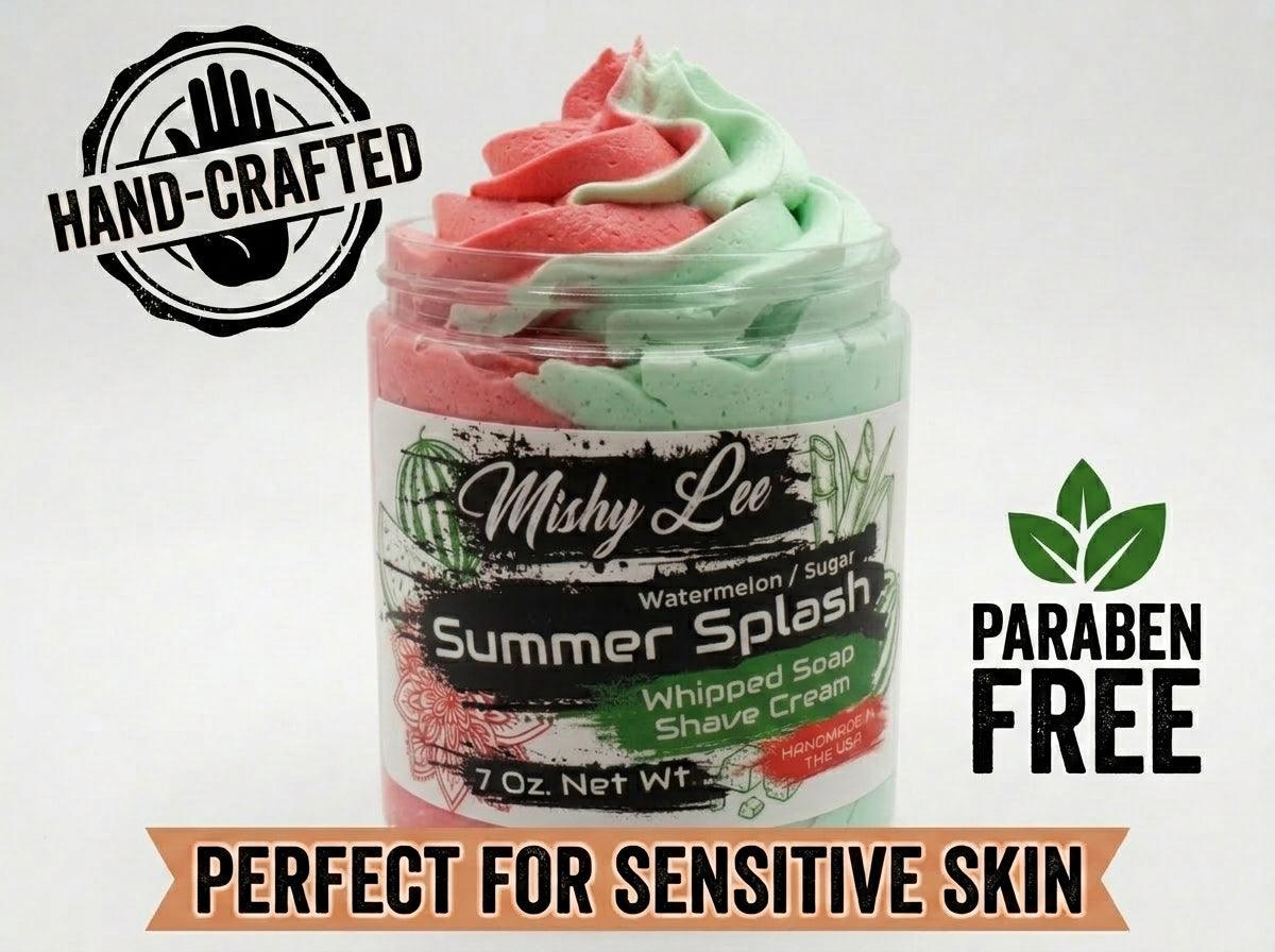 Summer Splash Whipped Soap and Shave Cream Mishy Lee Boutique